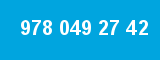 978 049 27 42